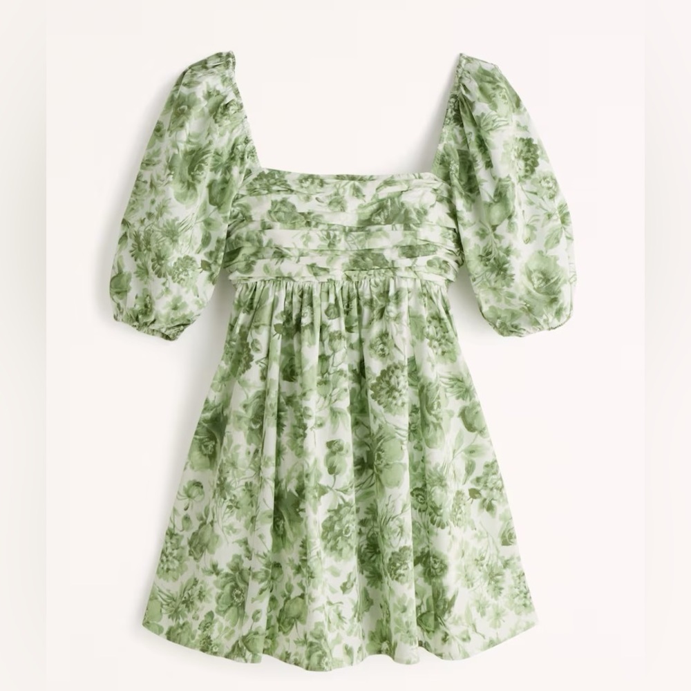 Abercrombie Puff Sleeve Dress